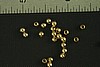 24pc VINTAGE STYLE 3mm RAW BRASS SMOOTH BEAD LOT SB3-24